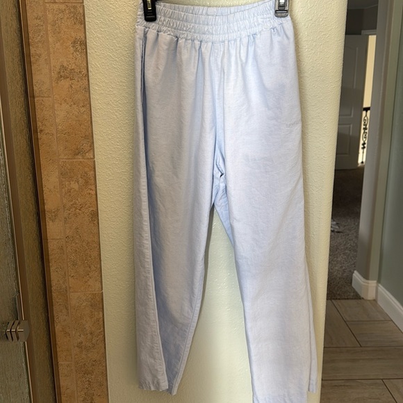 Djerf Avenue Light Blue Pants - Picture 1 of 15